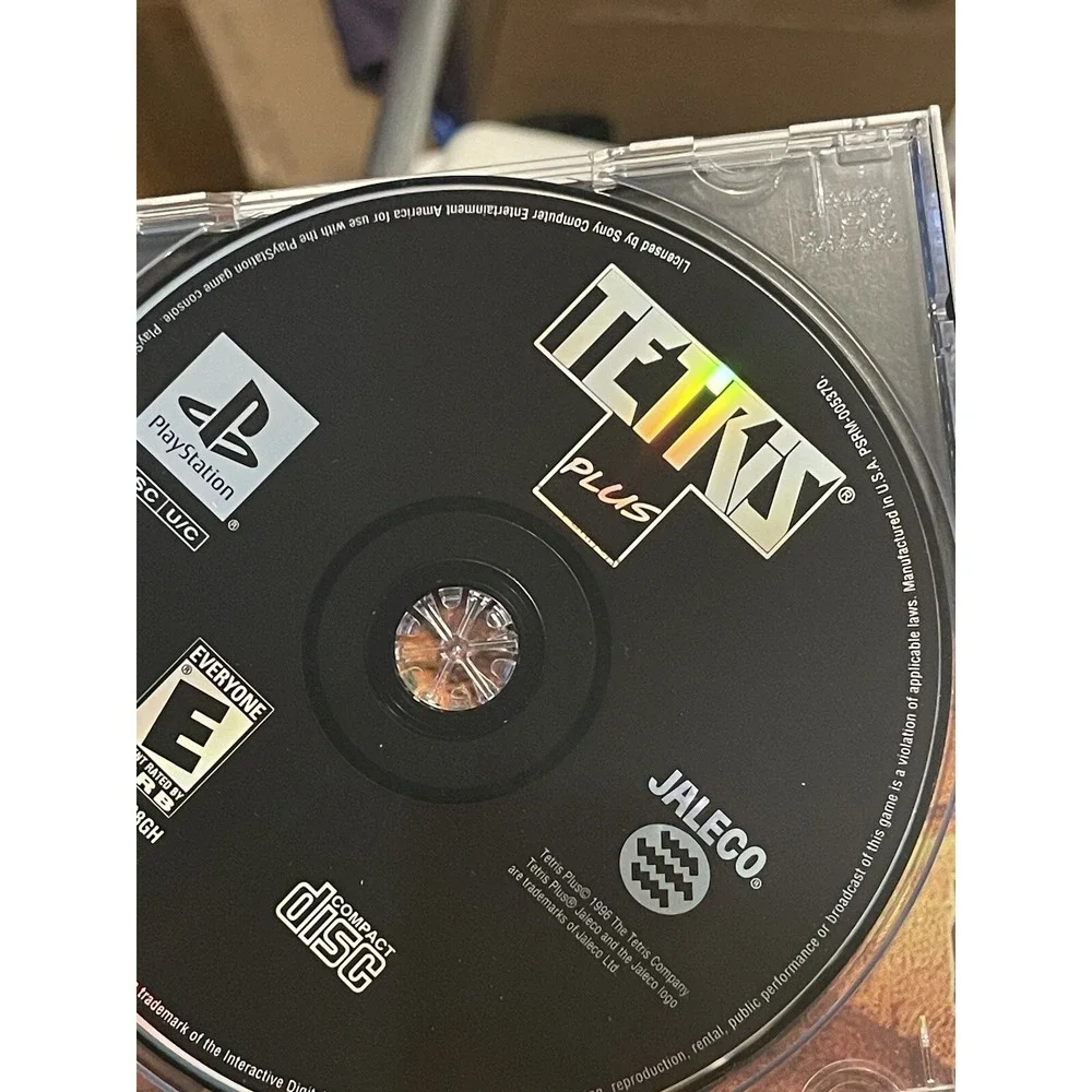 Tetris Plus (Sony‎ PlayStation 1, 1996) PS1 Greatest Hits Gold Label